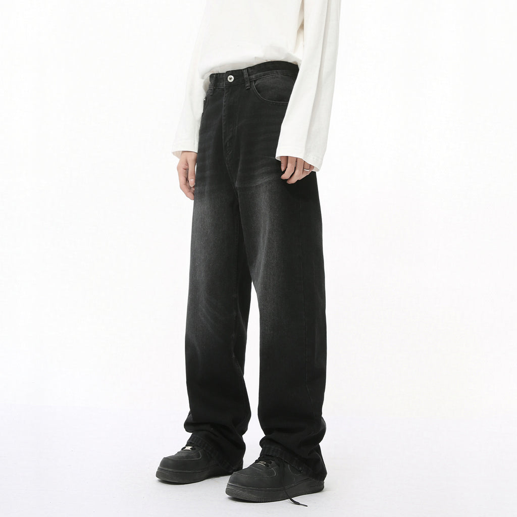 Straight Washed Jeans