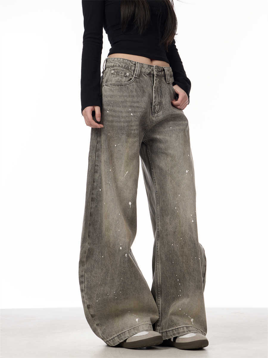Retro Splash Ink Jeans