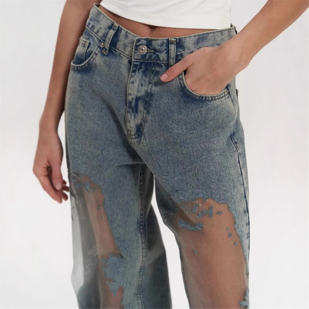 Hollow Gradient Jeans