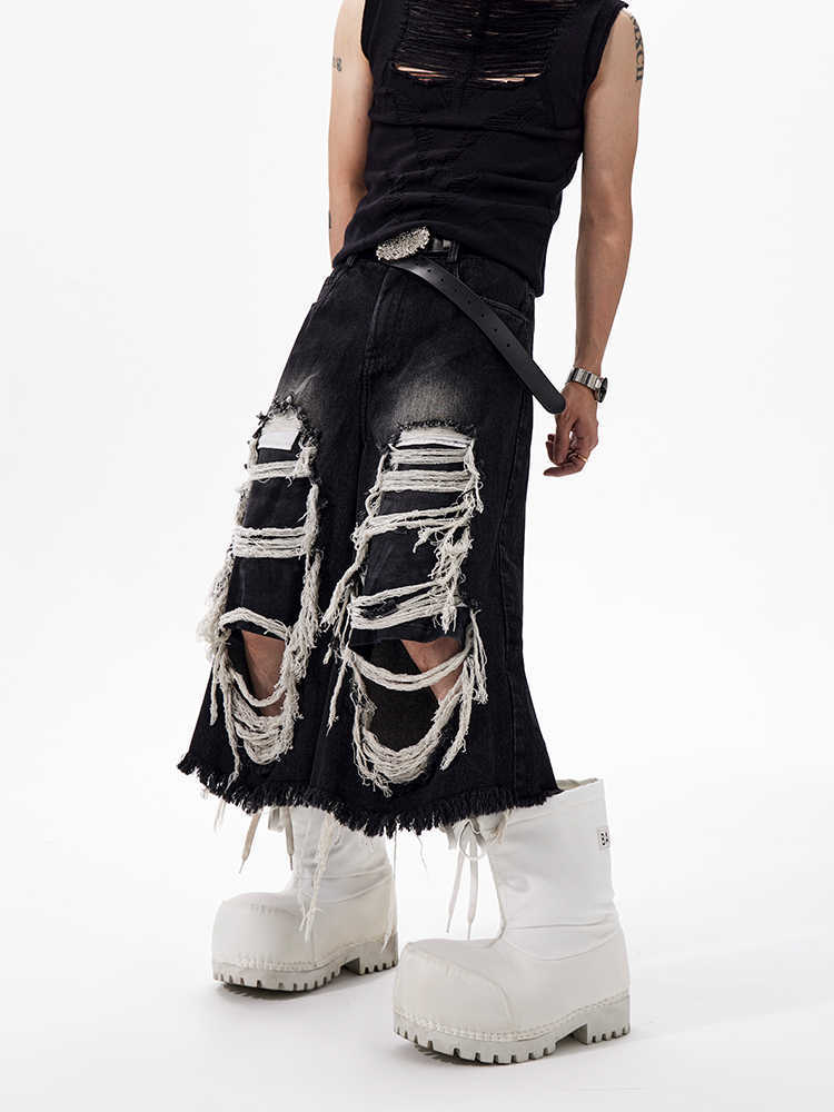 Old Ripped Embroidered