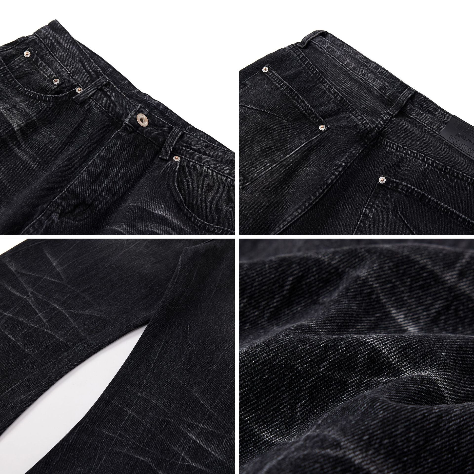 Washed Black Jeans