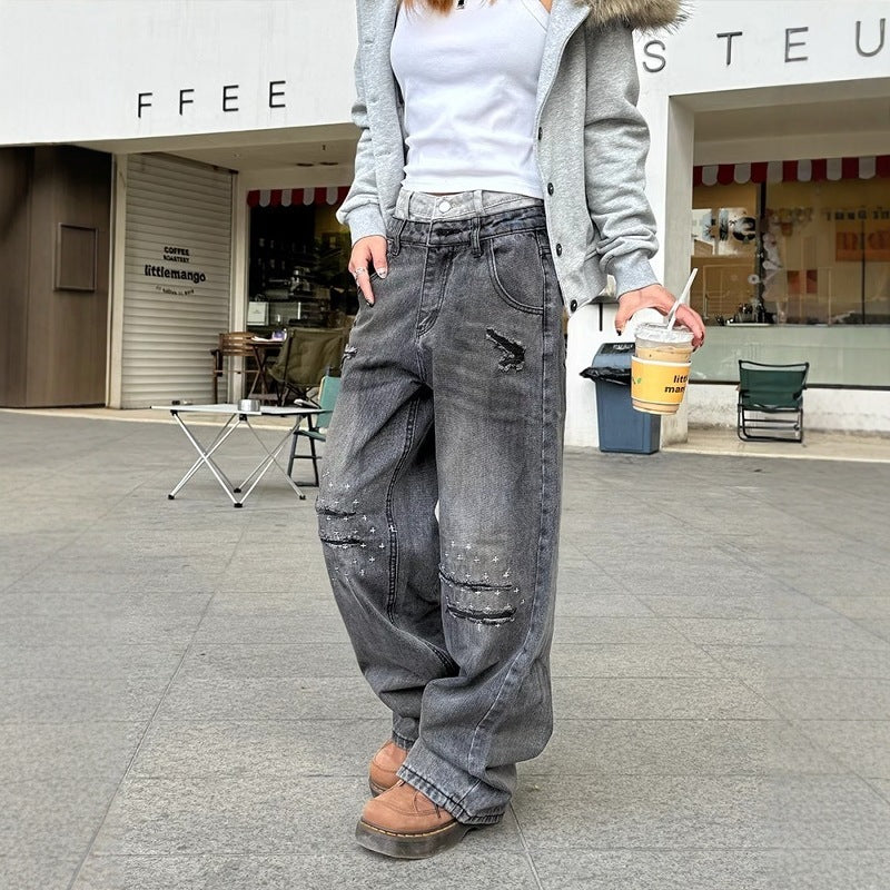 Distressed Jeans