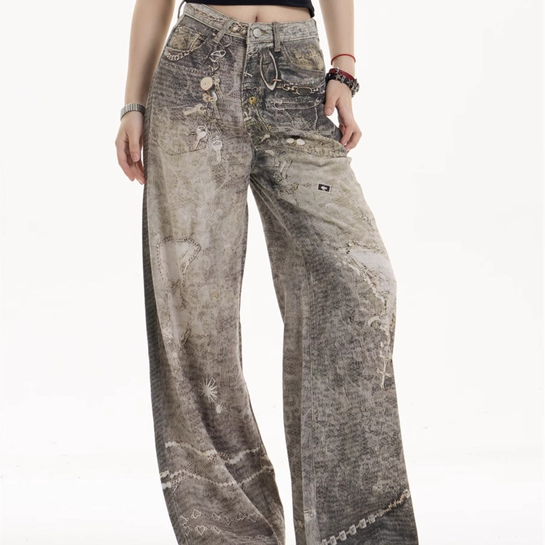 Retro Washed Jeans