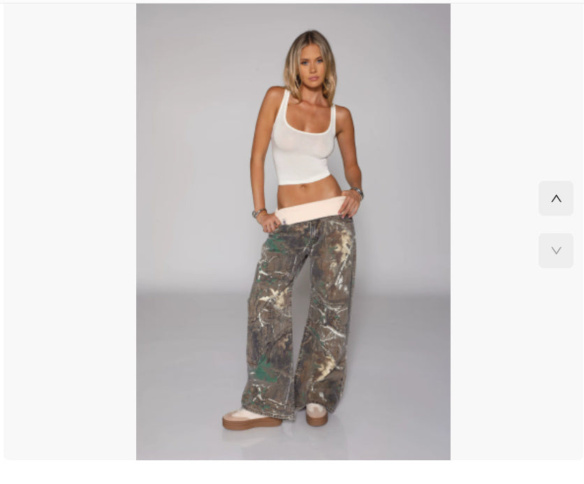 Retro Distressed Jeans