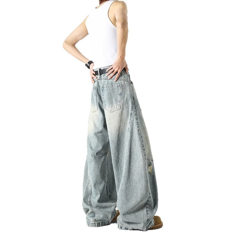 Washed Machete Jeans