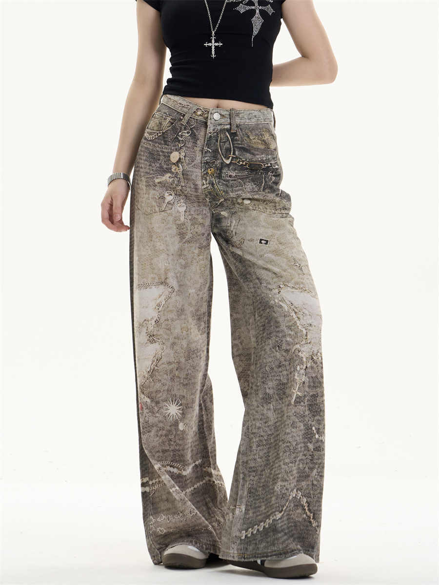 Retro Washed Jeans