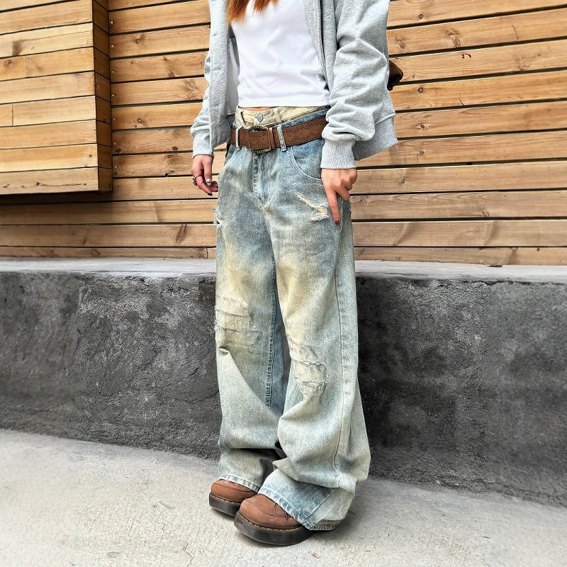 Distressed Jeans