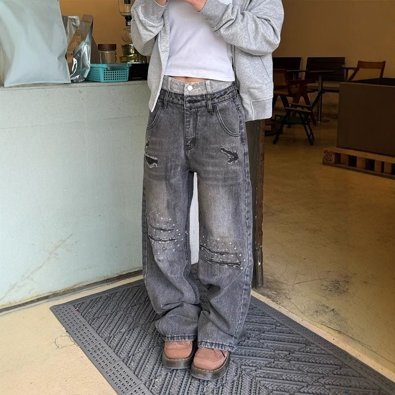 Distressed Jeans