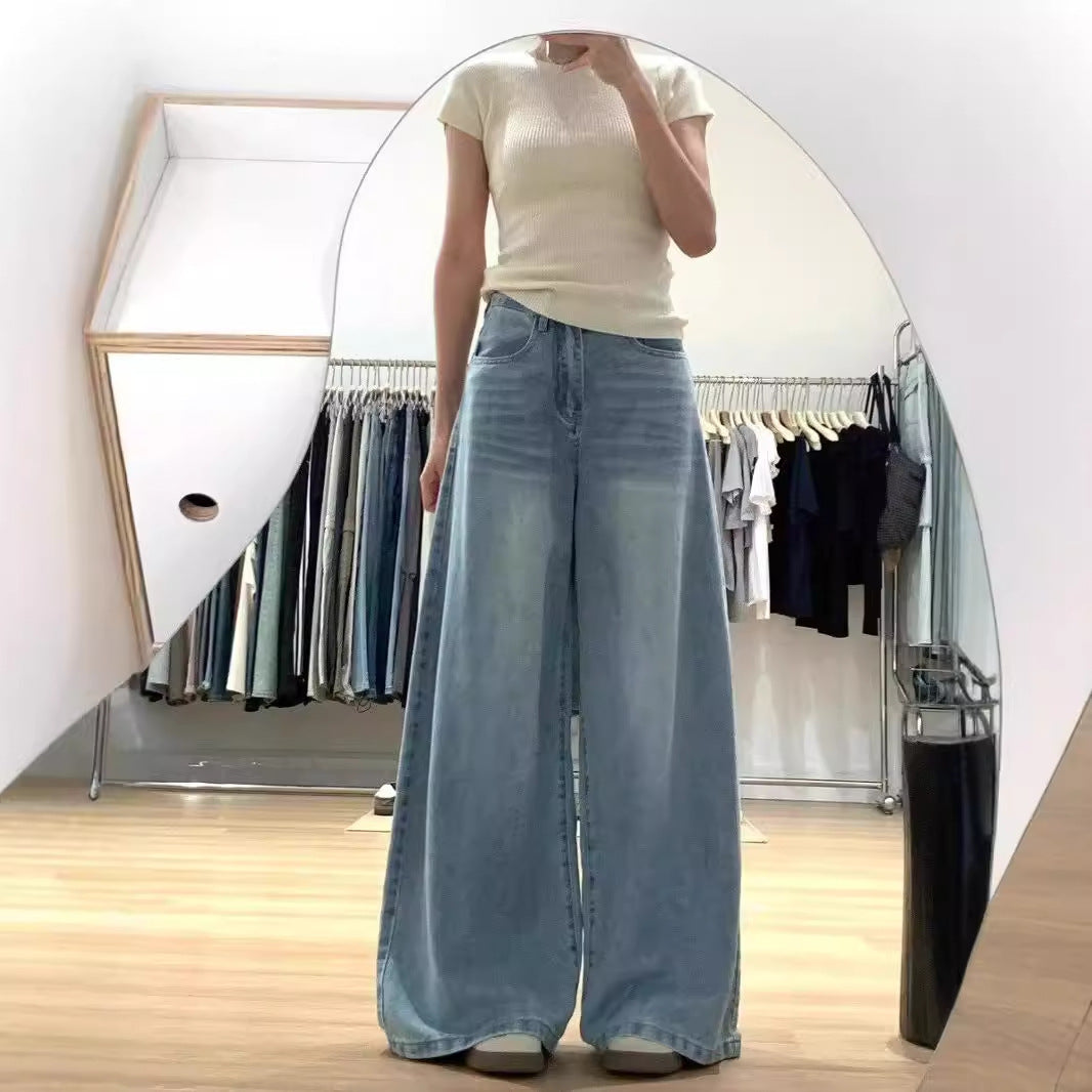 High Waist Loose Jeans