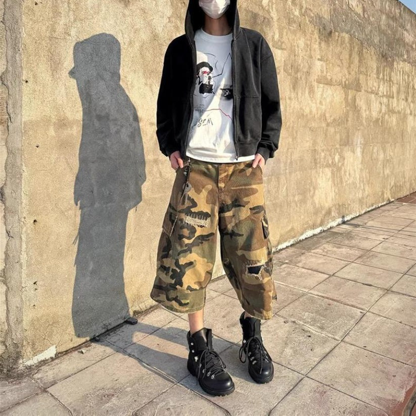 Camouflage Cropped