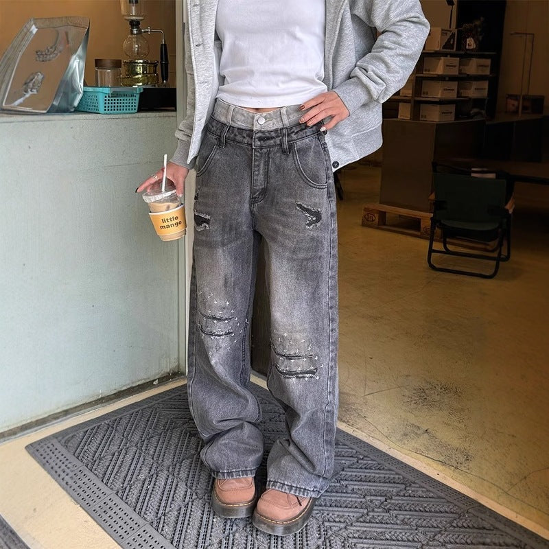 Distressed Jeans
