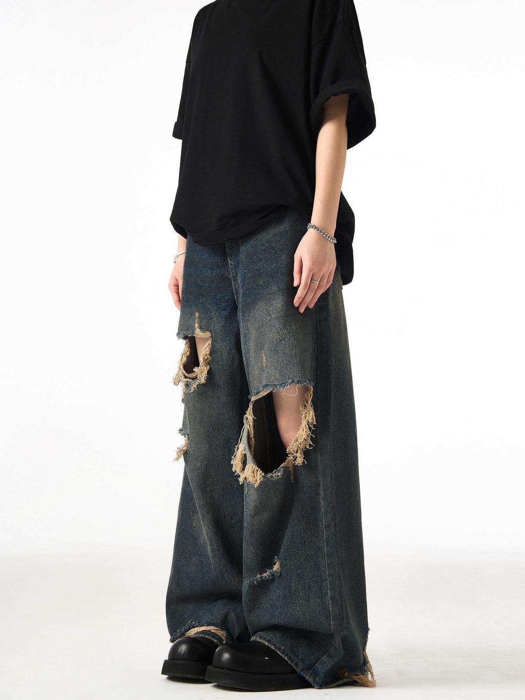Hole Worn Jeans