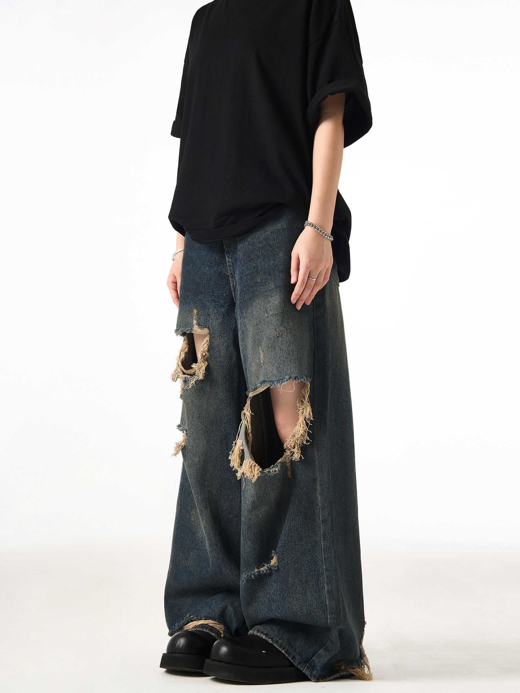 Hole Worn Jeans