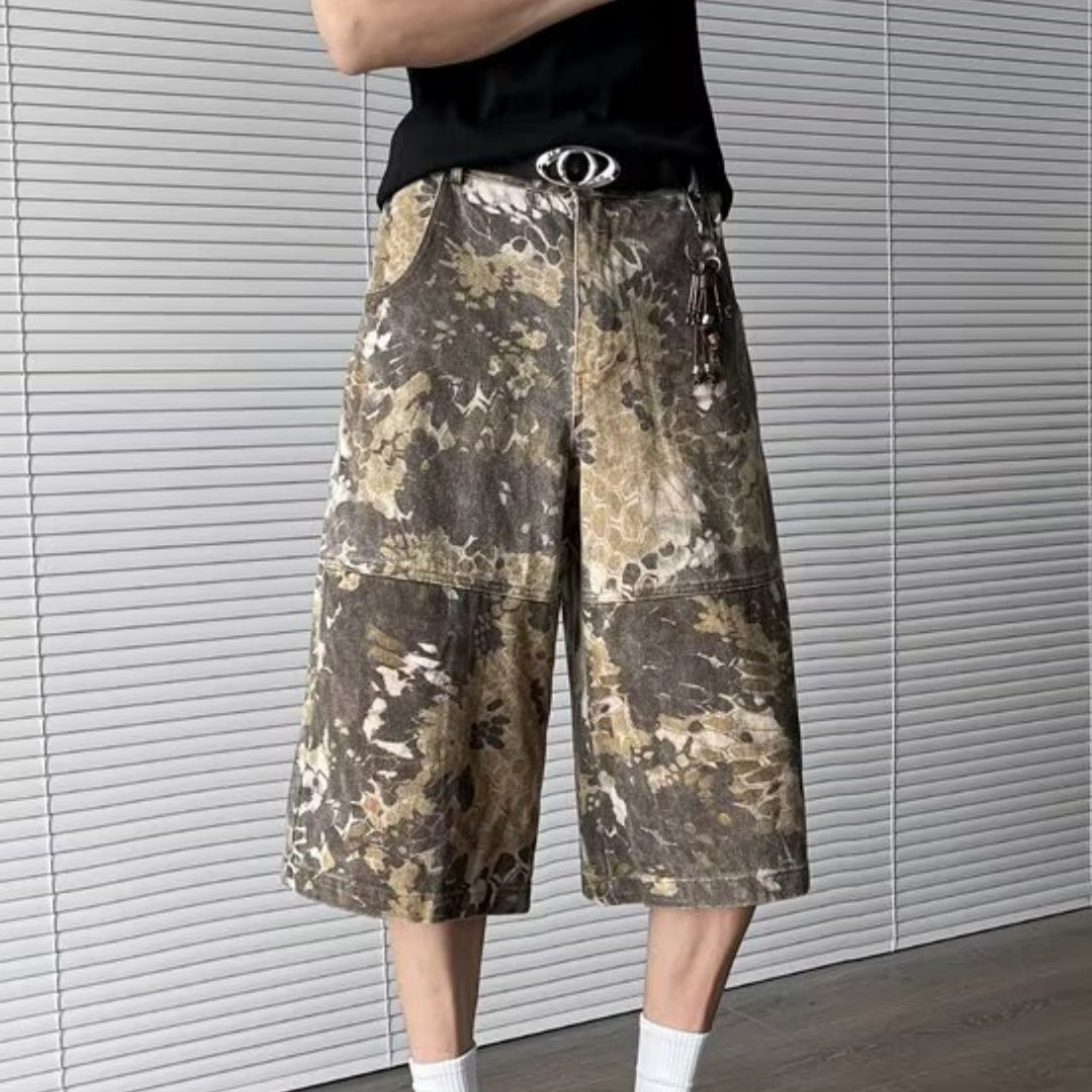 Pattern Camouflage Shorts