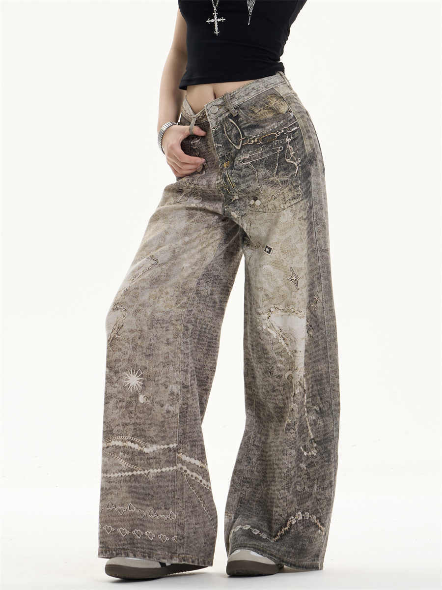 Retro Washed Jeans