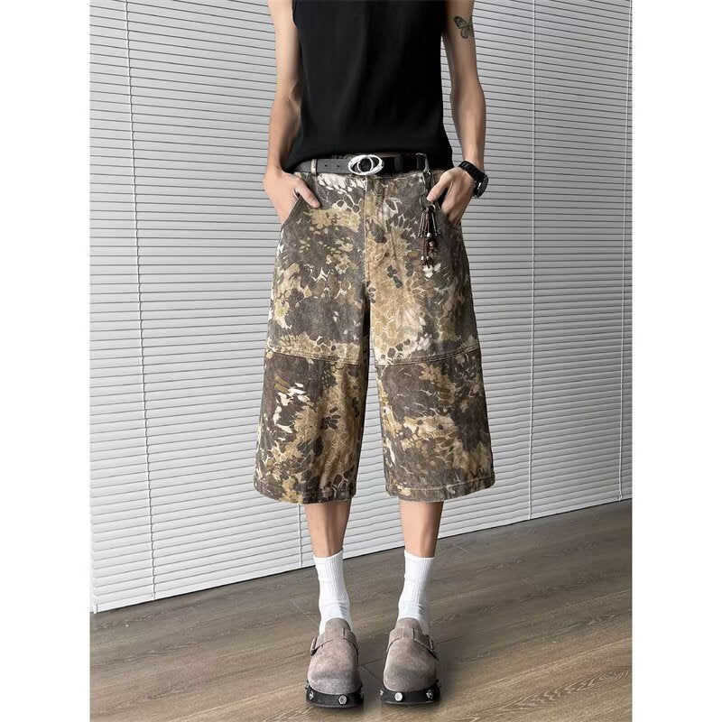 Pattern Camouflage Shorts