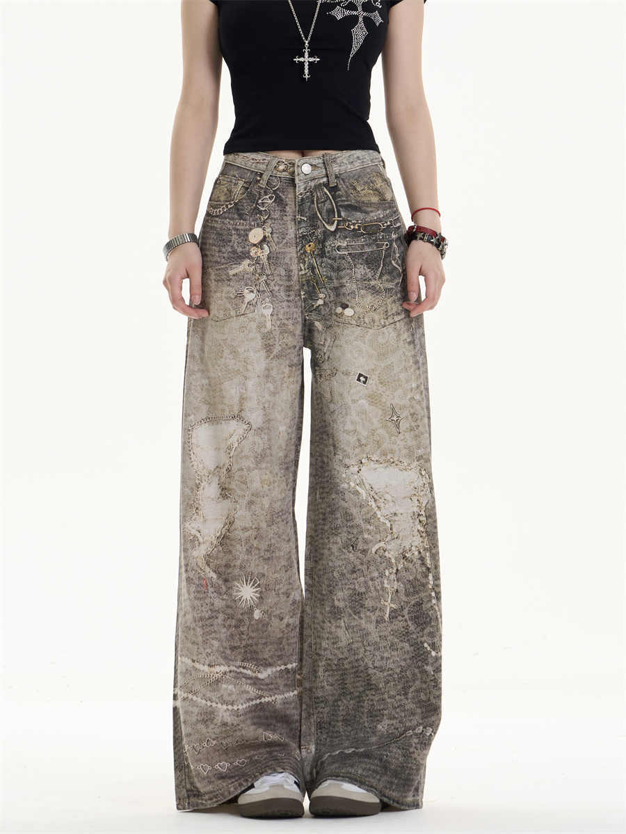 Retro Washed Jeans