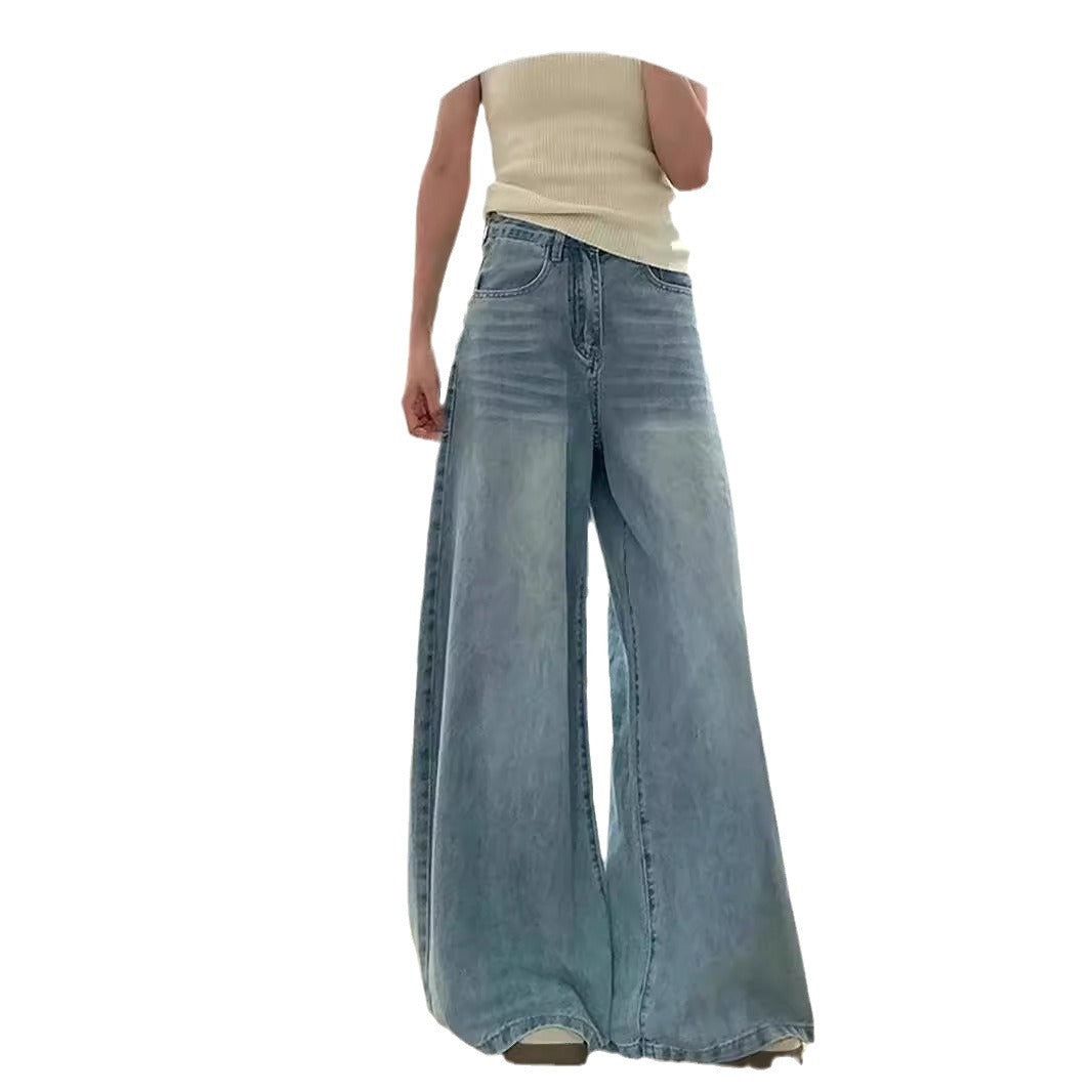 High Waist Loose Jeans