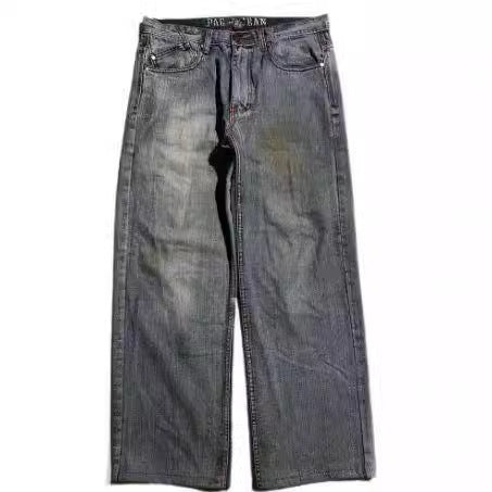 Flaming Skull Jeans