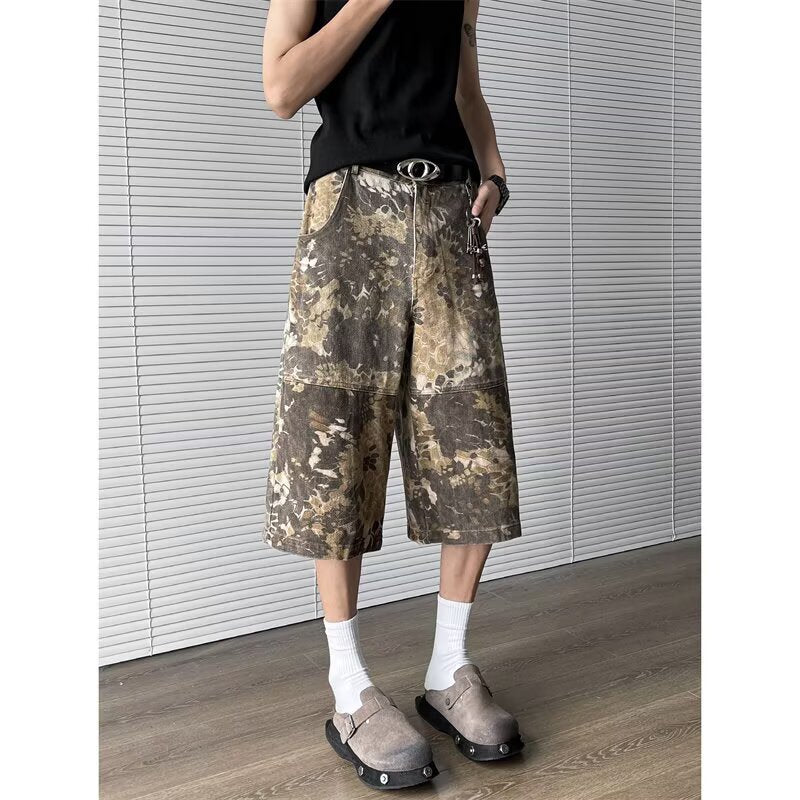 Pattern Camouflage Shorts