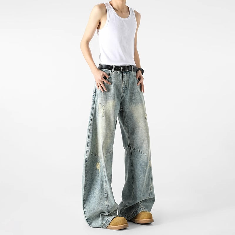 Washed Machete Jeans