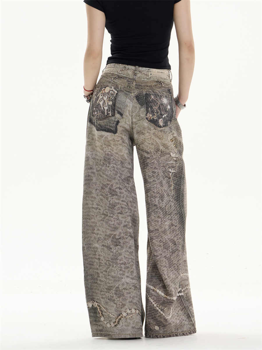 Retro Washed Jeans