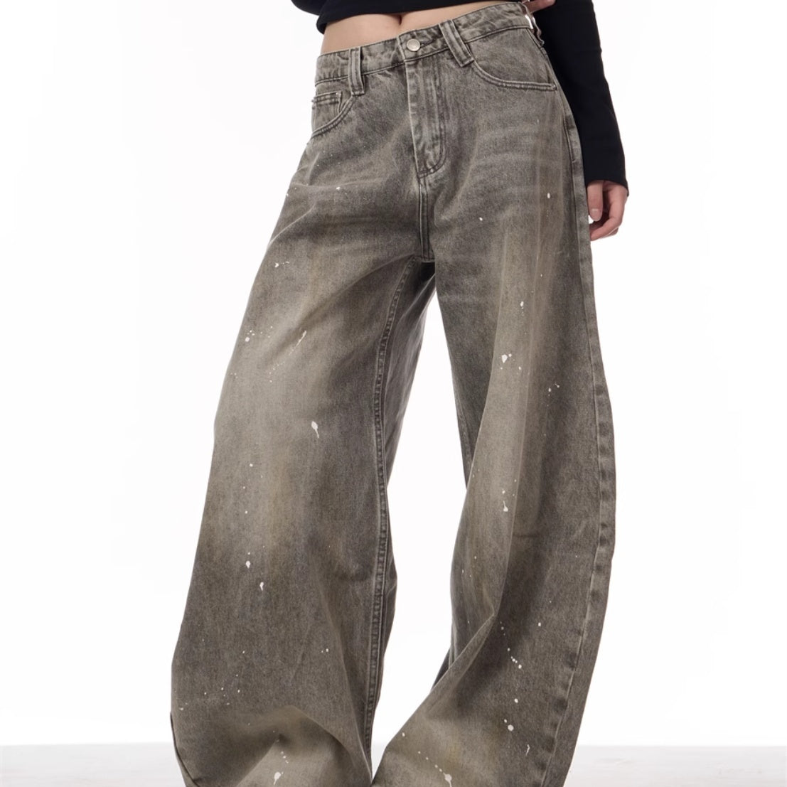 Retro Splash Ink Jeans