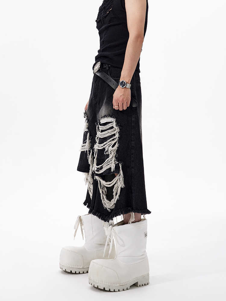 Old Ripped Embroidered