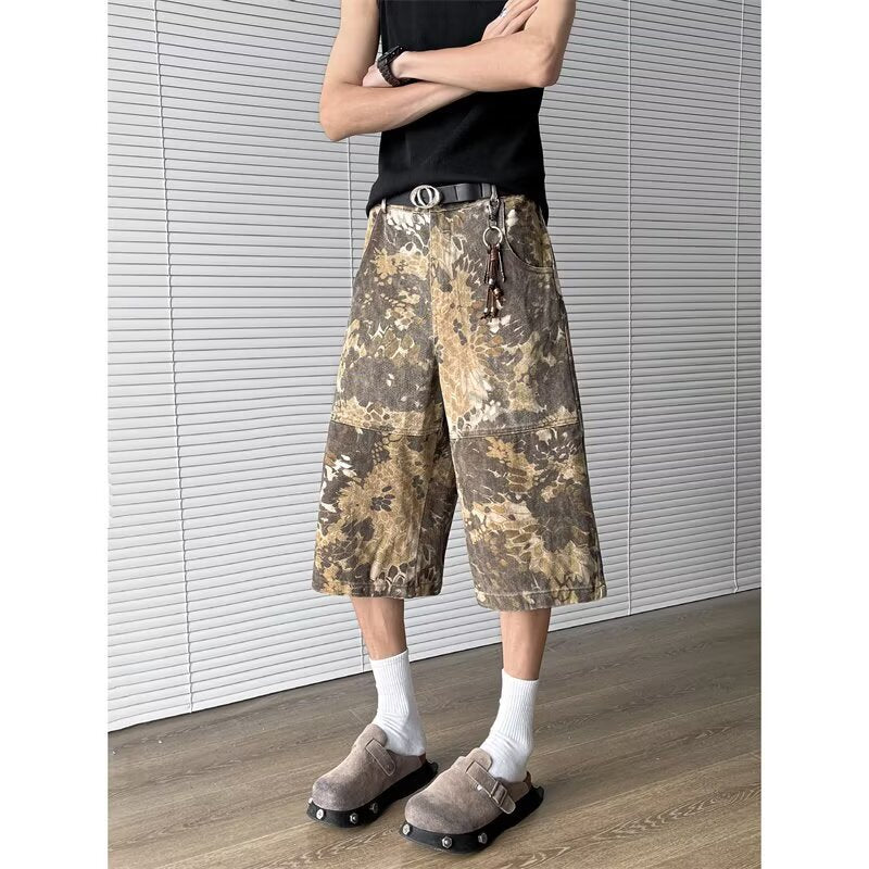 Pattern Camouflage Shorts