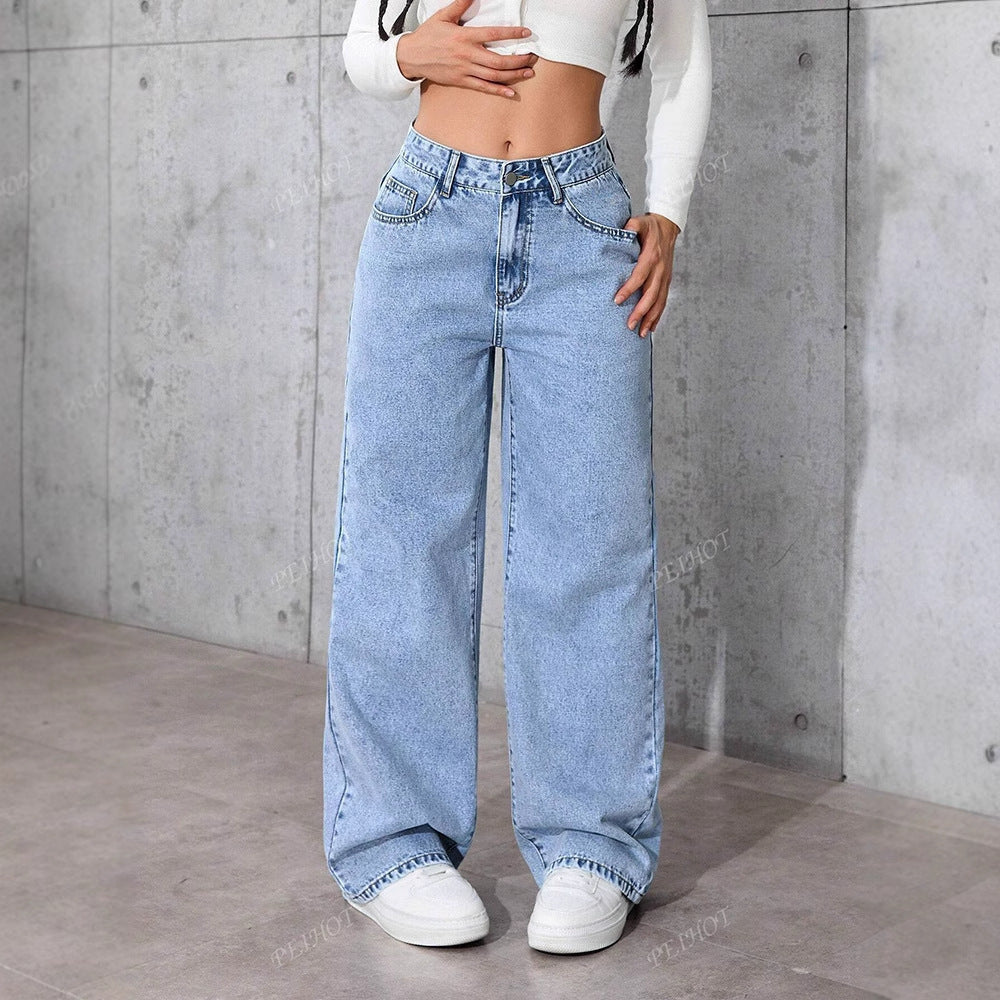 Butterfly Printed Jeans