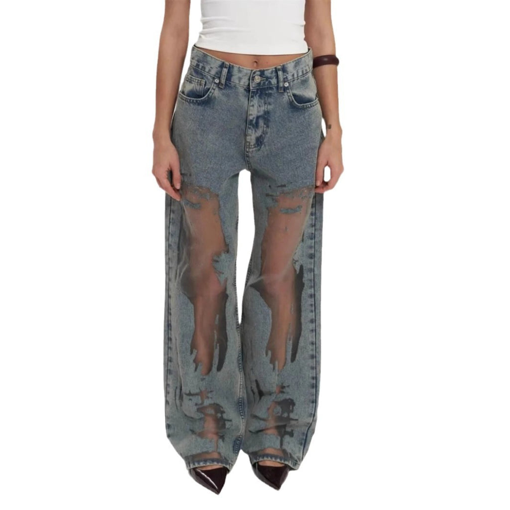 Hollow Gradient Jeans