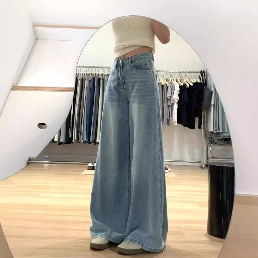 High Waist Loose Jeans