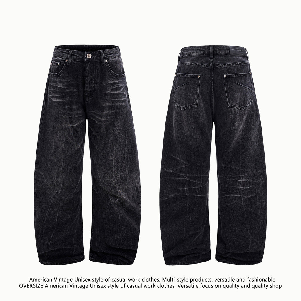 Washed Black Jeans