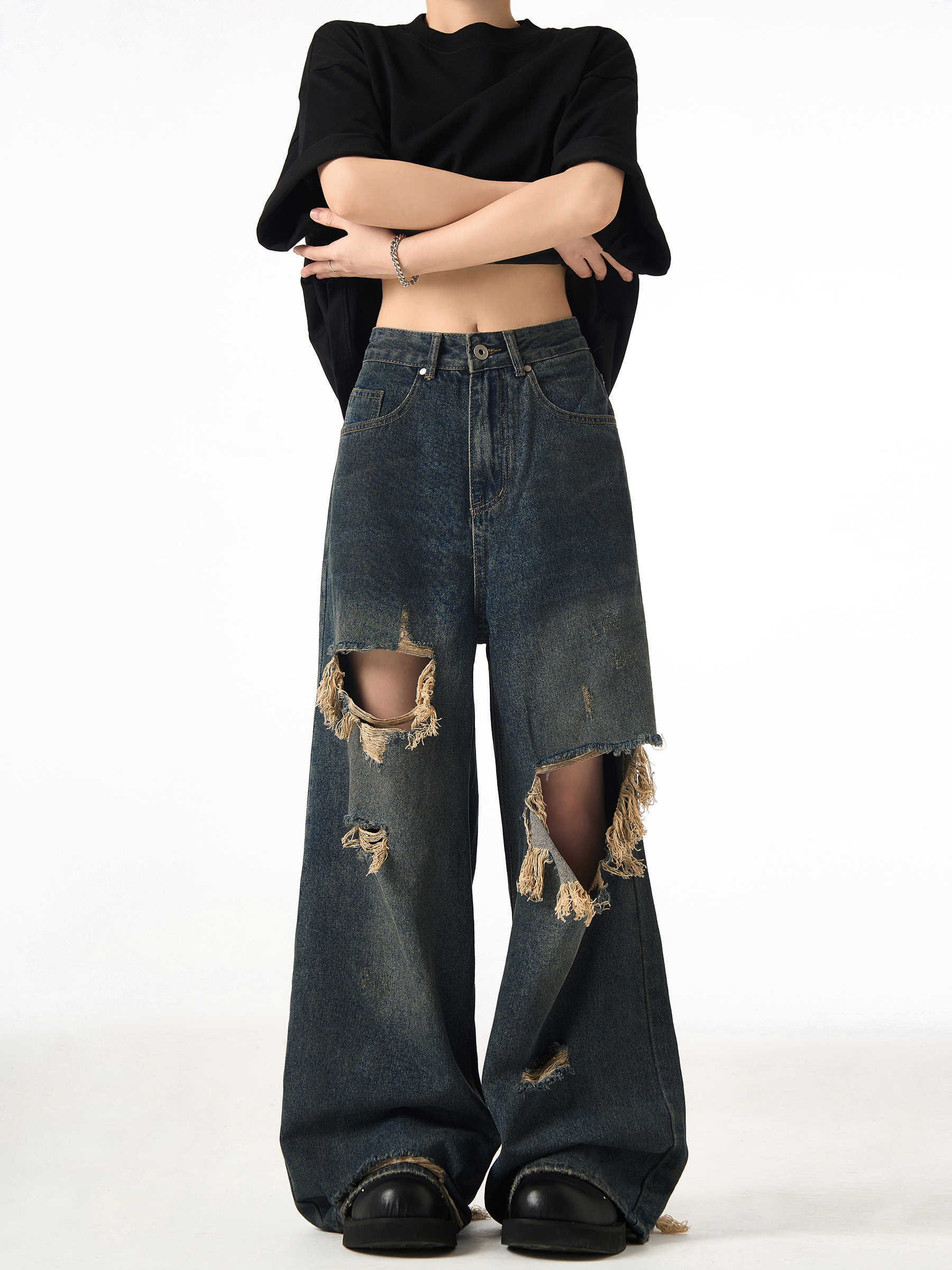 Hole Worn Jeans