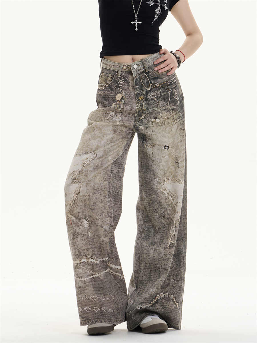 Retro Washed Jeans