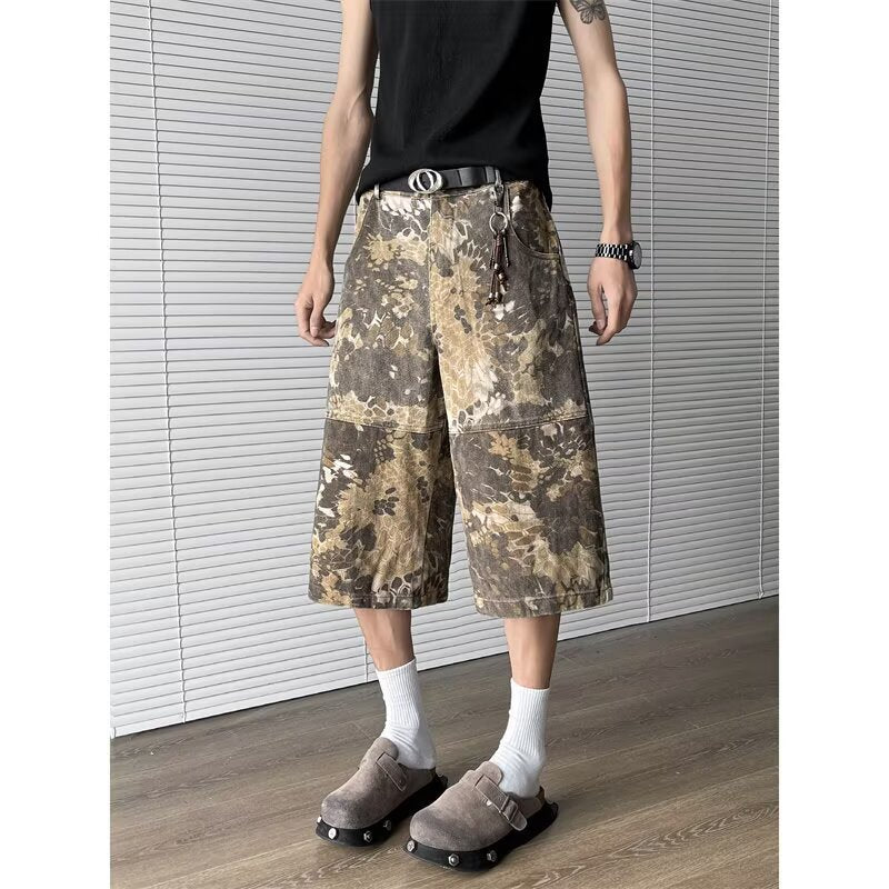 Pattern Camouflage Shorts